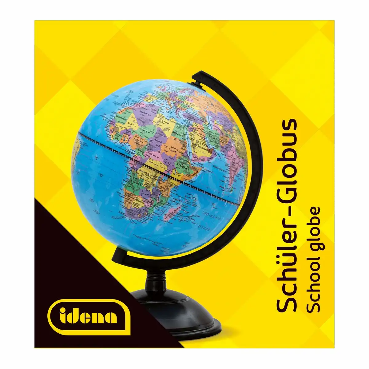 Idena Schülerglobus mit politischem Kartenbild, Ø 18 cm