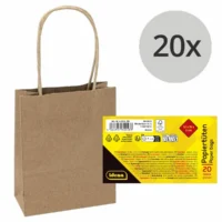 Idena Papiertüten braun 20 Stück