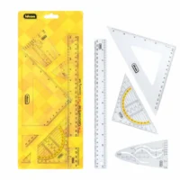 Idena Geometrie Set mit Parabel 4 Teile