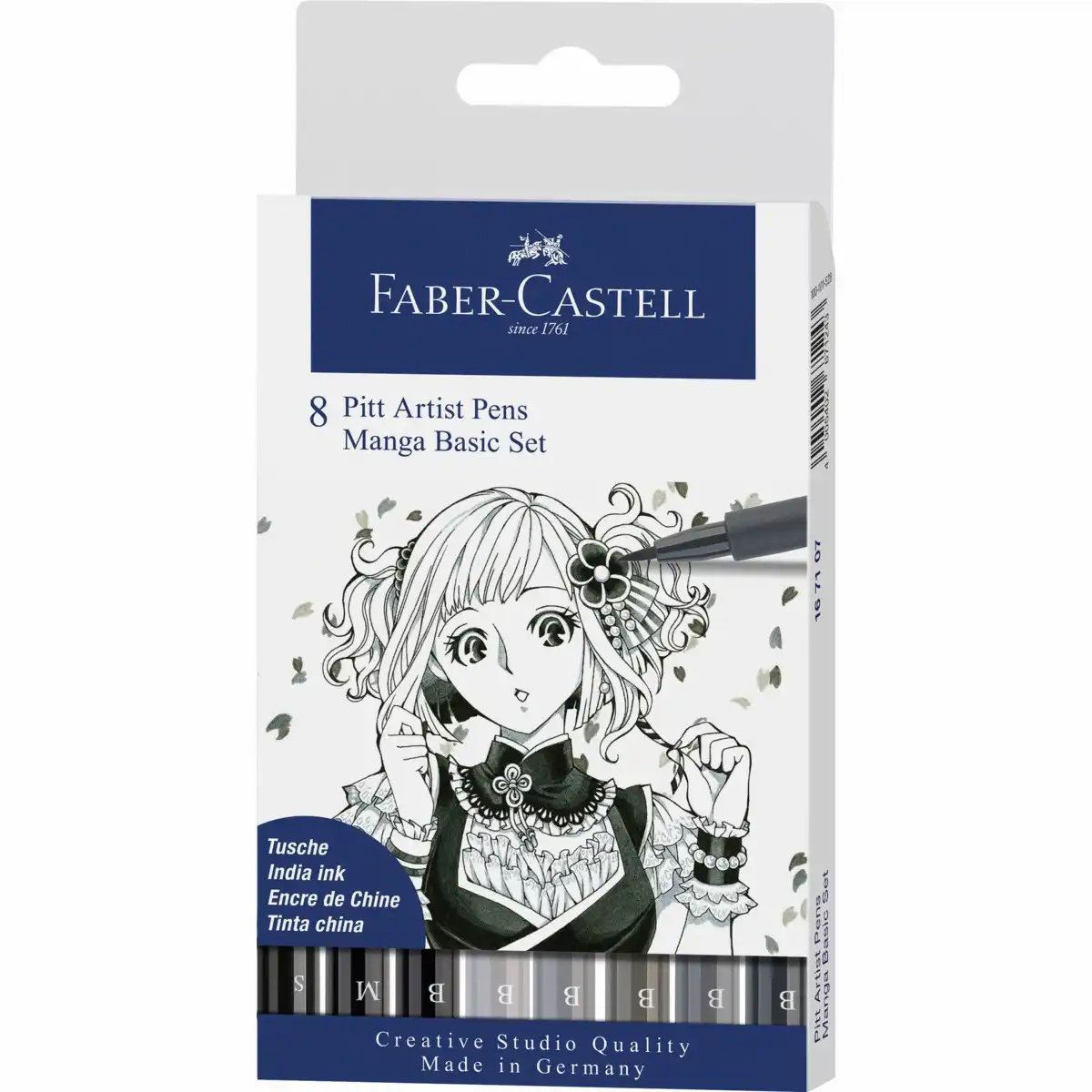 FABER-CASTELL Tuschestifte Pitt Artist Pen Manga Basic Set