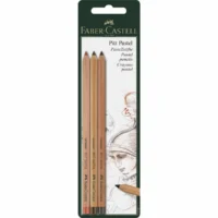 FABER-CASTELL Pastellstifte Pitt Pastel 3 Stück