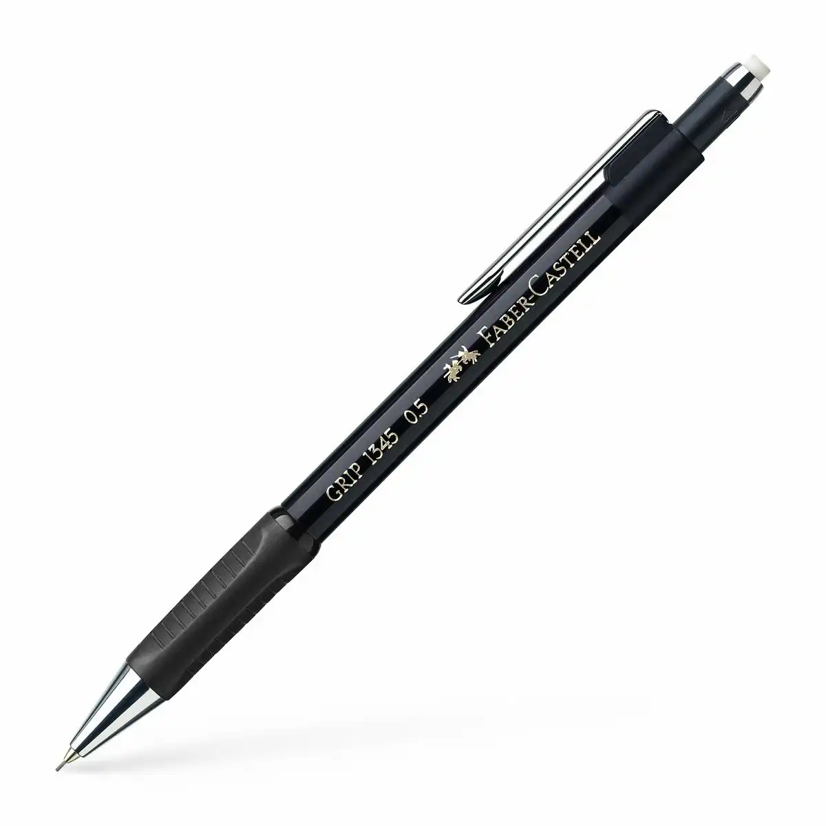 FABER-CASTELL Druckbleistift Grip schwarz 12er Pack