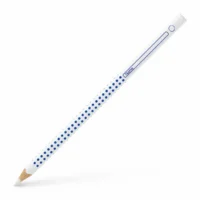 FABER-CASTELL Buntstift Grip Tafel & Heft mit Namensfeld weiß 12er Pack
