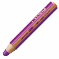 STABILO Buntstift woody 3in1 10cm 5er Pack - erika