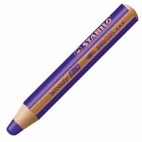 STABILO Buntstift woody 3in1 10cm 5er Pack - violett