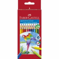 FABER-CASTELL Buntstifte Triangular Kartonetui - 24 Stück
