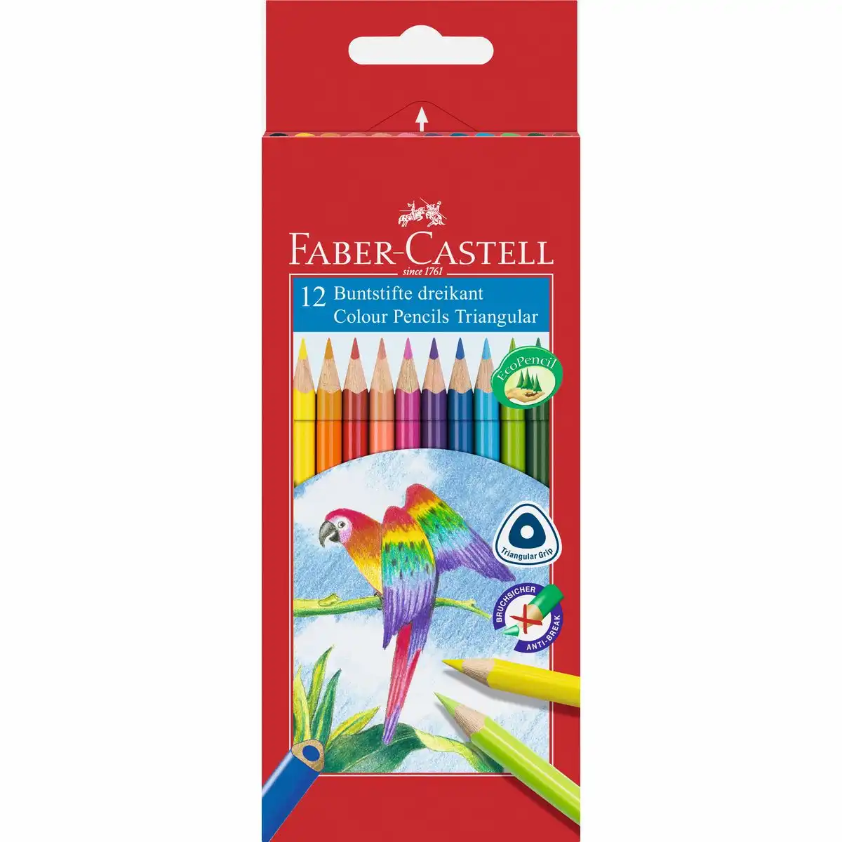 621598_00 FABER-CASTELL Buntstifte Triangular Kartonetui