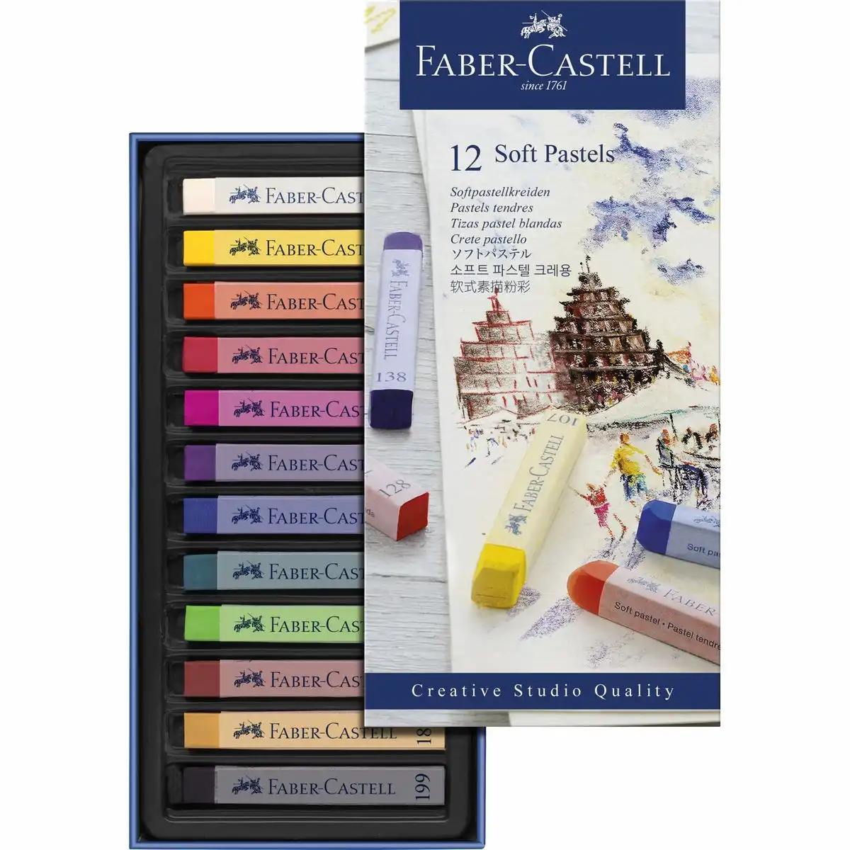 FABER-CASTELL Softpastellkreiden Creative Studio