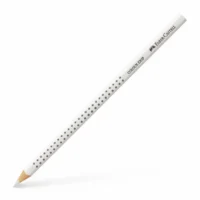 FABER-CASTELL Buntstift Colour Grip mit Namensfeld 12er Pack - weiß