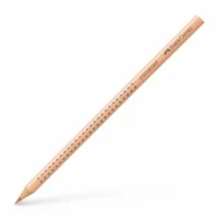 FABER-CASTELL Buntstift Colour Grip mit Namensfeld 12er Pack - fleischfarben hell