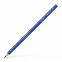 FABER-CASTELL Buntstift Colour Grip mit Namensfeld 12er Pack - kobaltblau