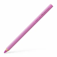 FABER-CASTELL Buntstift Jumbo Grip mit Namensfeld 12er Pack - magenta hell
