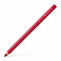FABER-CASTELL Buntstift Jumbo Grip mit Namensfeld 12er Pack - permanentkarmin