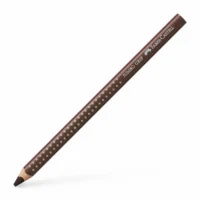 FABER-CASTELL Buntstift Jumbo Grip mit Namensfeld 12er Pack - van dyck braun