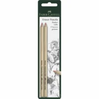 FABER-CASTELL Radierstifte Perfection 7056 2 Stück Blister