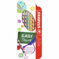 STABILO Buntstifte EASYcolors Kartonetui - Für Linkshänder, 6 Stück