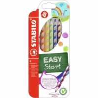 STABILO Buntstifte EASYcolors Kartonetui - Für Rechtshänder, 6 Stück