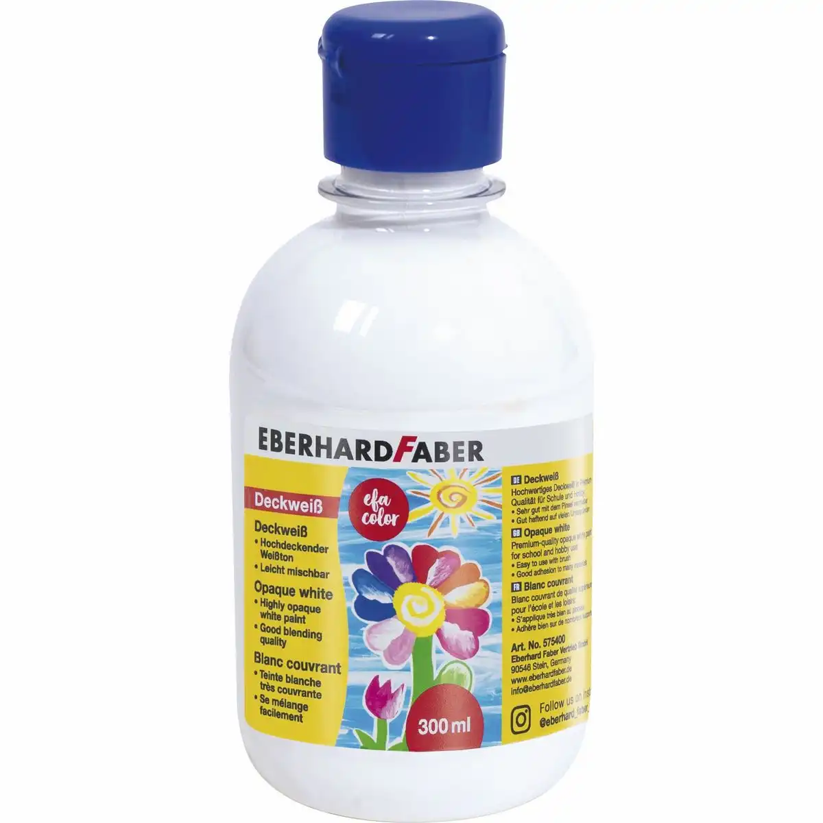 623004_00 EBERHARD FABER Deckweiß 300ml Flasche