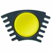 FABER-CASTELL Nachfüllnäpfchen für Farbkasten Connector 5er Pack - gelb