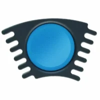 FABER-CASTELL Nachfüllnäpfchen für Farbkasten Connector 5er Pack - cyanblau