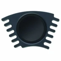 FABER-CASTELL Nachfüllnäpfchen für Farbkasten Connector 5er Pack - schwarz