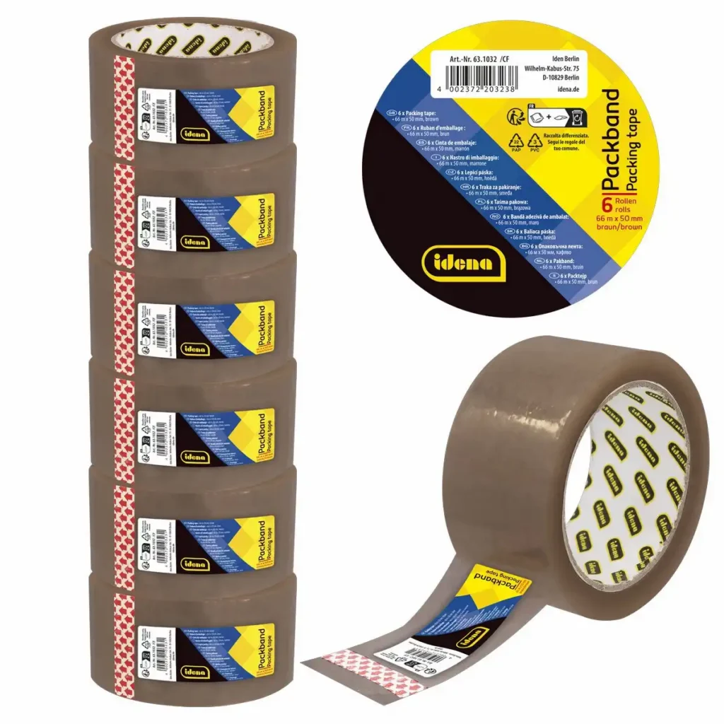 Idena Packband geräuscharm 5cmx66m