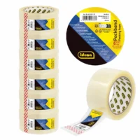 Idena Packband geräuscharm 5cmx66m - transparent