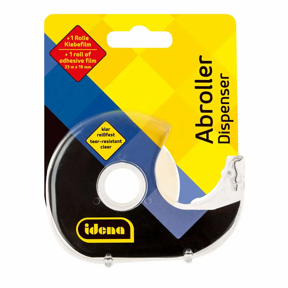 Idena Abroller inkl. 1 Rolle Klebefilm 1