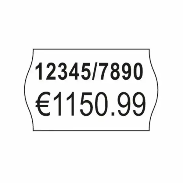AVERY Zweckform Preis Etiketten permanent haftend weiß 26x16mm 12000 Stück-1