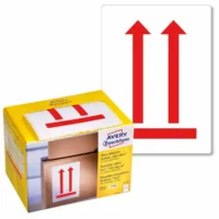 AVERY Zweckform Etiketten Warnung Hier oben weiß/rot 74x100mm 200 Stück