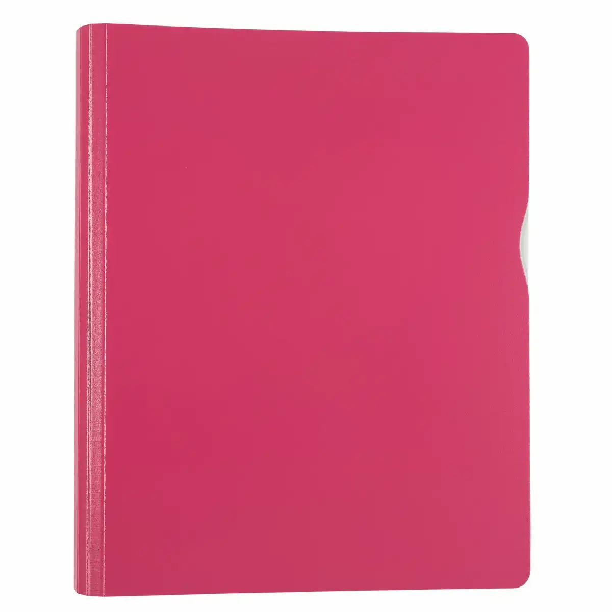 10071_01 Idena Ringbuch mit Innentasche 2 Ringe 40mm DIN A4 - himbeerrot