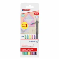 edding Fasermaler 1200 fein pastell 6 Stück