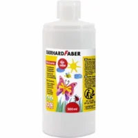 Eberhard Faber Transparente Flüssigfarbe EFA Cromix 500ml Flasche - weiß