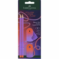 FABER-CASTELL Schreibset Flow Edition Grip Blister