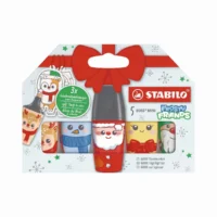 STABILO Textmarker BOSS Mini Frosty Friends 5 Stück