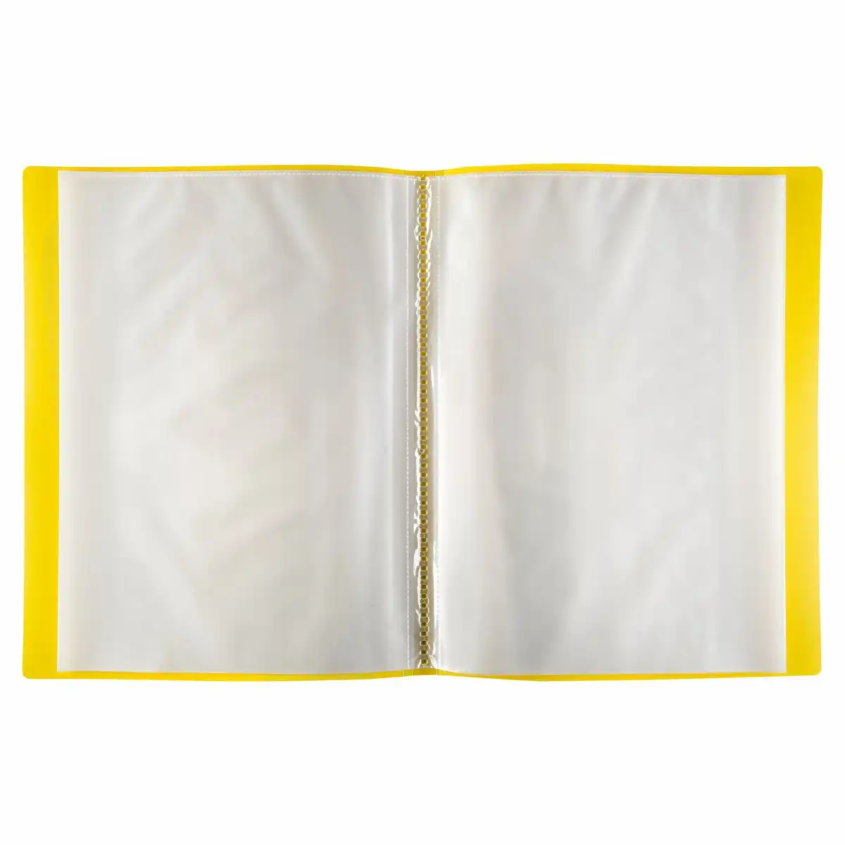 Idena Sichtbuch PP 20 Hüllen Karo schwarz DIN A4