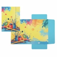 Idena Sammelmappe mit Gummizug 400g/m² DIN A3 - Pinsel