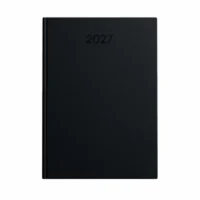 Idena Buchkalender 2027 Basic DIN A5 - schwarz