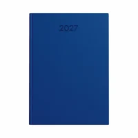 Idena Buchkalender 2027 Basic DIN A5 - blau