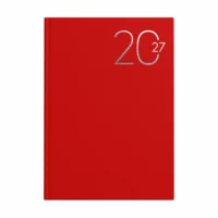 Idena Wochenkalender 2027 DIN A5 - rot