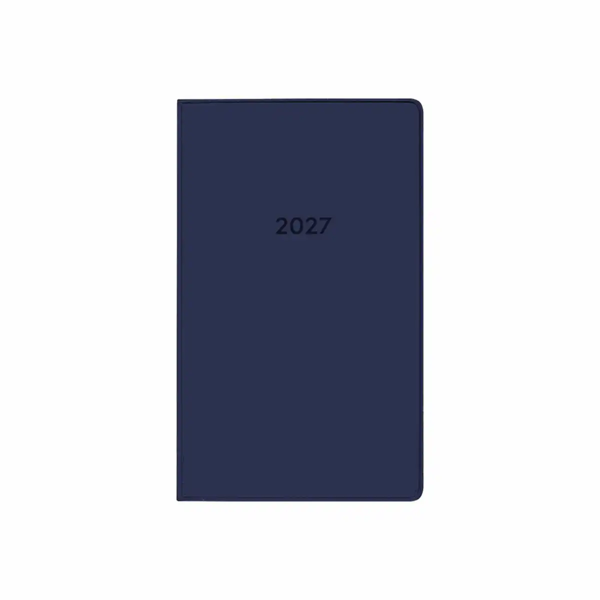 11882_00 Idena Taschenplaner 2027 geheftet mit Adressbuch - blau