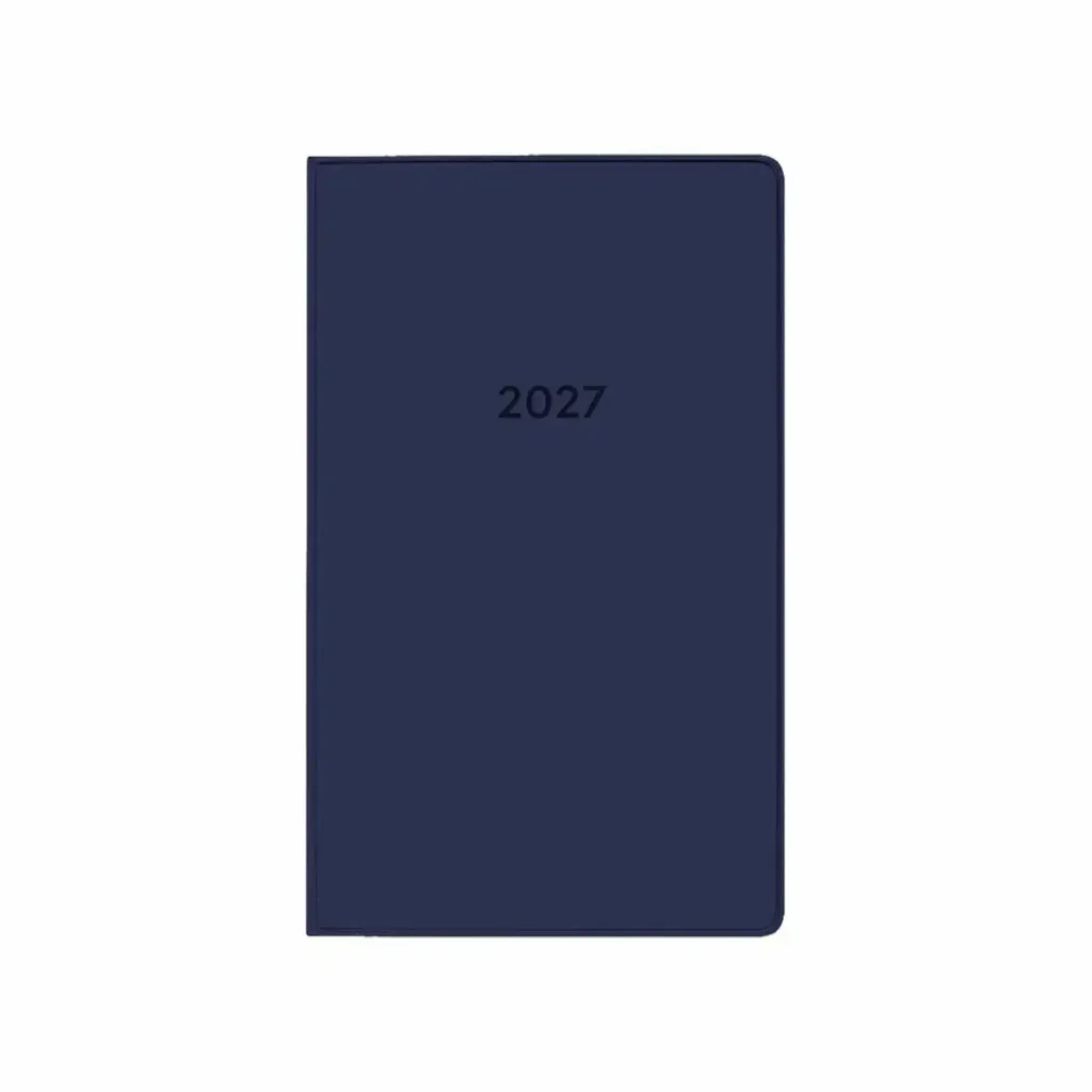 11886_00 Idena Taschenplaner 2027 Leporello - blau