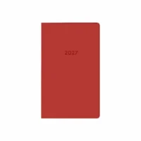 Idena Taschenplaner 2027 Leporello - rot