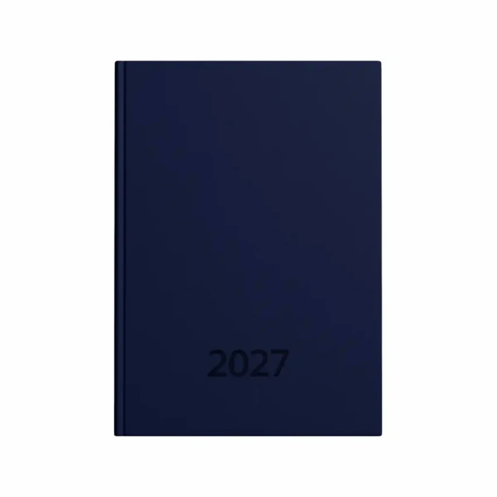 11889_00 Idena Taschenkalender 2027 DIN A7 - blau