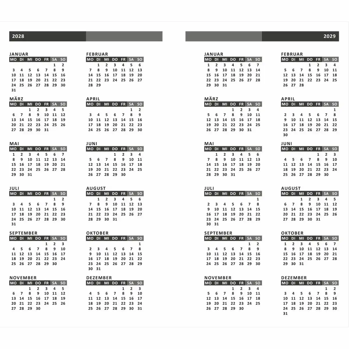 11896_03 Idena Handwerkerkalender 2027
