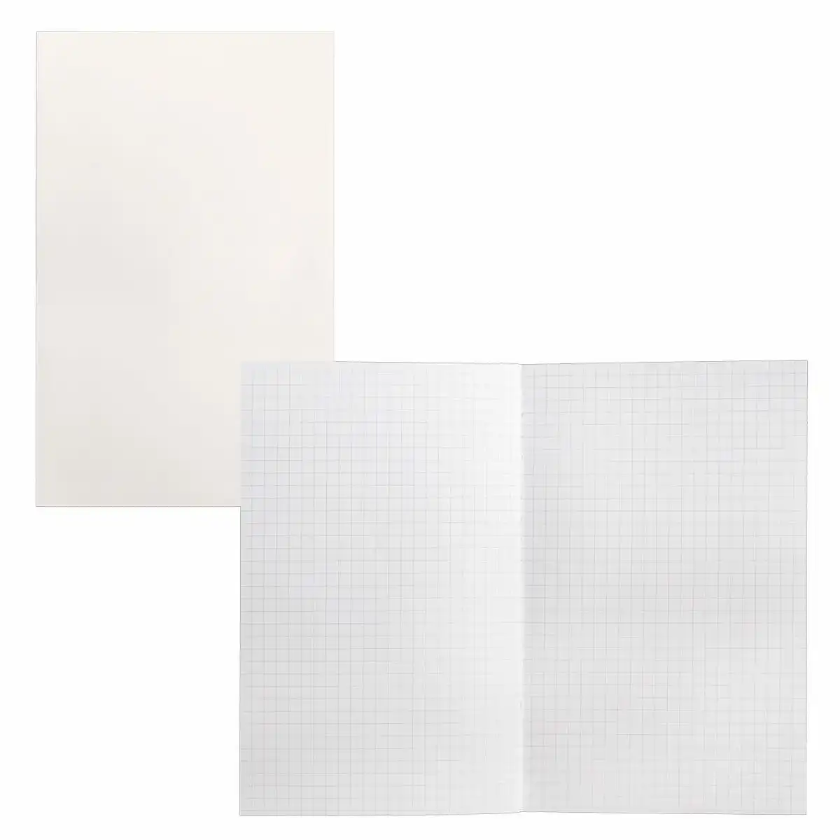 12245_00 Idena Notizbucheinlagen 100g/m² kariert weiß