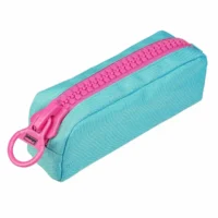 Idena Schlamperrolle Riesenzipper - türkis/magenta