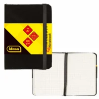 Idena Notizbuch 80g/m² 192 Seiten - kariert, DIN A7
