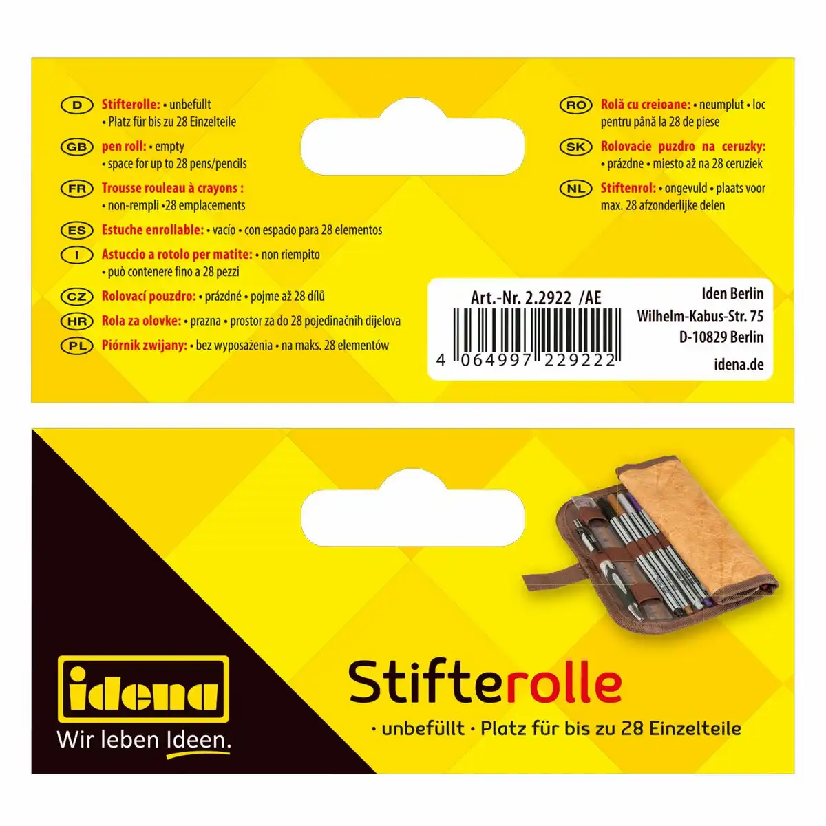 22922_01 Idena Stifterolle für 28 Stifte