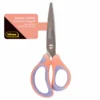 Idena Schere Pastell mit Softgriff 15 cm - apricot/flieder